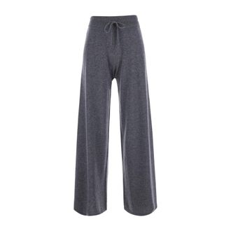 Lisa Yang Dames, Broeken, Grijs, Maat: XS Kasjmier