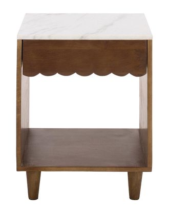 Safavieh Lyubov Marble Nightstand