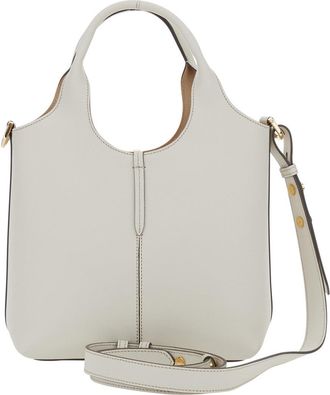 Tod's Womens Handbag White Leather Handbags Hand Bags