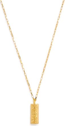 ALIGHIERI The Amore 24kt Gold-plated Necklace - One Size