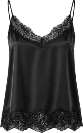 Xirena Colette Top - Dames - Tops - Zwart - Maat: L Viscose