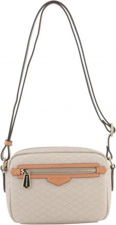 Pourchet Petit port&eacute; travers - Dames - Schoudertassen - Beige - ONE Size - Leer - Tassen
