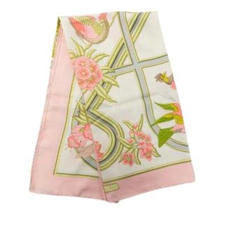 Herm&egrave;s Pre-owned Caraibes Scarf - - Pre-owned - Donna - Beige - ONE SIZE