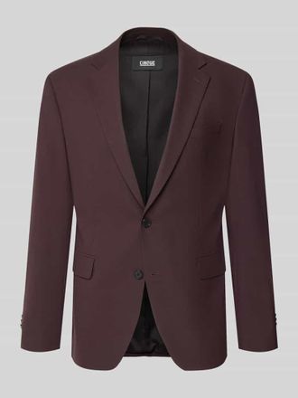 Cinque Regular Fit Sakko aus Baumwoll-Mix Modell Totti in Bordeaux, Gr&ouml;&szlig;e 102
