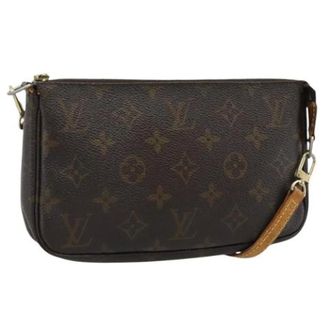 Louis Vuitton Pre-owned Pouch - Dames - Pre-owned - Bruin - Maat: ONE Size Leer