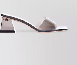 Gianvito Rossi cosmic pump sandals sculptural heel