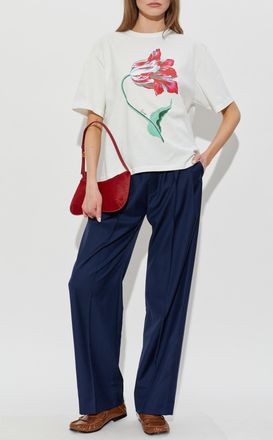 Kenzo T-shirt With Logo, Womens, White