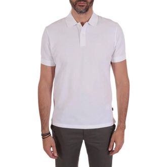 HUGO BOSS Heren, Tops, Wit, Maat: 6XL Katoen