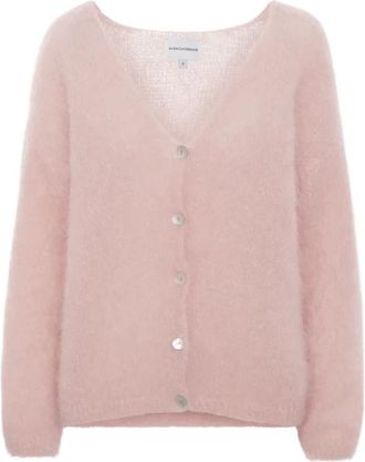 Americandreams Cornelia Cardigan - Dames - Vesten - Roze - M - Wol - Truien & Vesten