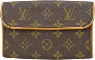Louis Vuitton Pre-owned Canvas Heuptas - Dames - Vintage Heuptassen - Bruin - ONE Size - Vintage