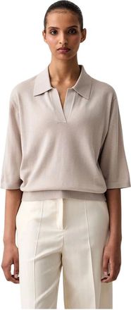 Marc O'Polo Pullover con scollo a V - - Knitwear - Donna - Beige - S