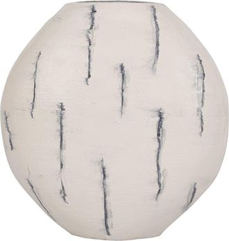 Sagebrook Home 33In Enameled Round Vase