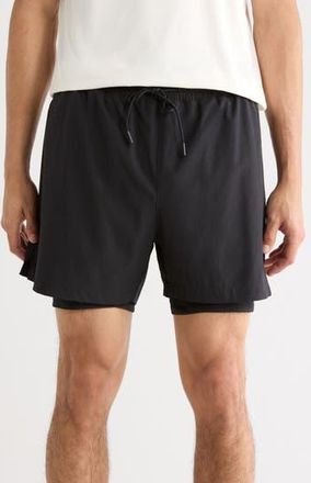 Zella Momentum 5-Inch Training Shorts in Black at Nordstrom Rack, Size X-Large