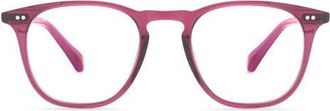 DIFF Eyewear Maxwell 49mm Small Round Optical Glasses in Umbria Crystal /Clear at Nordstrom
