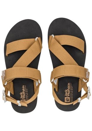 Jack Wolfskin Sandalette JACK WOLFSKIN URBAN ENTDECKUNG BELT SANDAL W, Damen, Gr. UK 8,5 - EU 42,5, Normalschaft, braun (dunelands), Main Material 100% Polyamide So