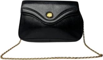Givenchy Pre-owned Leren Crossbodytas - Dames - Vintage Schoudertas - Zwart - ONE Size - Leer - Vintage