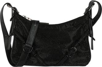 Givenchy Mini Voyou Satin & Strass Shoulder Bag