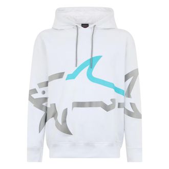 Paul & Shark Paul & Shark, Hoodies, male, White, Size: 2XL Hoodie with logo