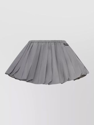 Miu Miu mini skirt pleated design fashion piece