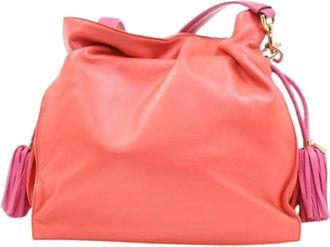 Loewe Pre-owned Bucket Bags, female, Pink, Size: ONE SIZE Pre-owned Bucket Bag