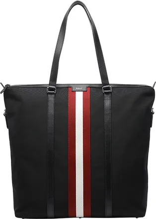 Bally Black Code Tote Bag