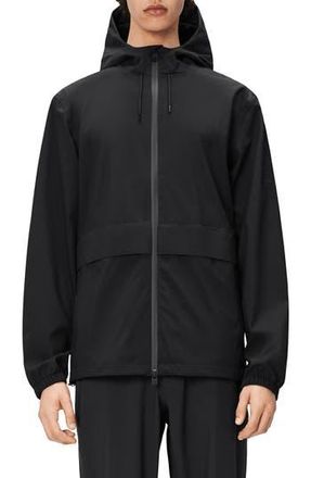 Rains Suva Waterproof Hooded Raincoat in Black at Nordstrom Rack, Size Small