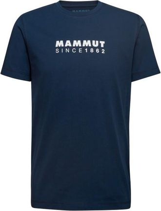 Mammut Mammut Core T-Shirt Logo T-Shirt für Herren | blau