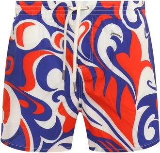 Dsquared2 Logo Boxer Midi Zwemshorts