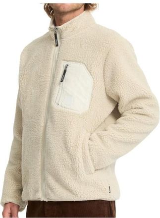Volcom Muzzer Fuzzar Zip Fleecejacke für Herren | beige
