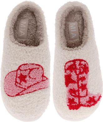 Mia Cozi Slipper in Pink Cowboy at Nordstrom Rack, Size 10