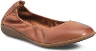 B&oslash;rn Felicity Leather Flat in Brown Leather at Nordstrom, Size 9.5