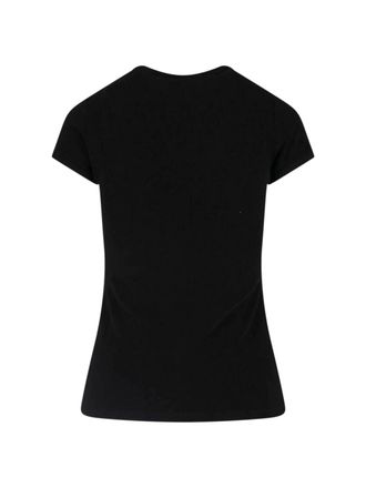 Courr&egrave;ges Womens T-Shirts And Polos Black Viscose