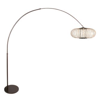 Steinhauer Steinhauer - L&aacute;mpara De Pie - Sparkled Light - Marr&oacute;n - Bamb&uacute;
