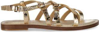 Michael Kors SANDALO FLAT DARRINGTON ORO MICHAEL KORS