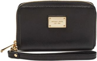 Michael Kors Leren portemonnee - Zwart