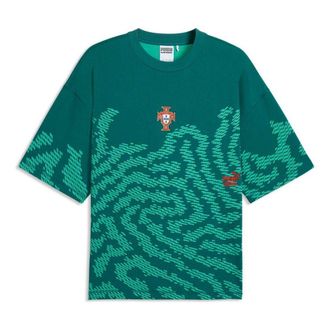 Puma x PORTUGAL x SALEHE BEMBURY KING Oversized T-Shirt Emerald Ice 635102-41