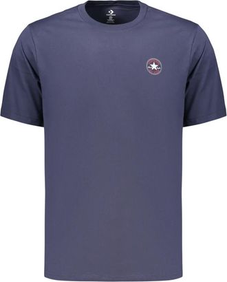 Converse Hombre, Camisetas, Azul, Talla: S