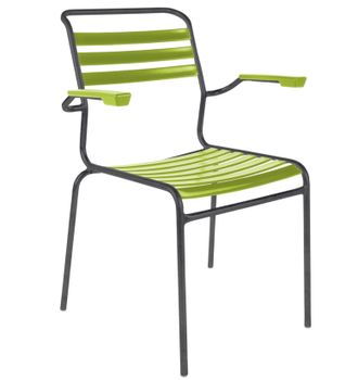 Schubiger M&ouml;bel L&auml;ttli-Stuhl S&auml;ntis mit Armlehnen