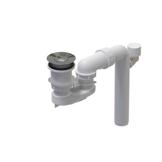 Villeroy & Boch Viflow badwaste - zonder zichtbaar overloopgat - wit alpin