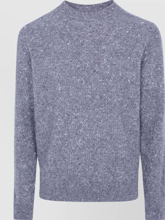 FILIPPO DE LAURENTIIS cashmere wool crew neck jumper