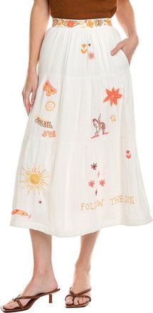 Mother Mother The Tiered Maxi Skirt