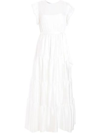 Baruni Lavandula maxi dress - White