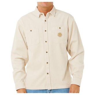 Rip Curl Premium Surf Cord L/S Shirt Hemd f&uuml;r Herren | beige