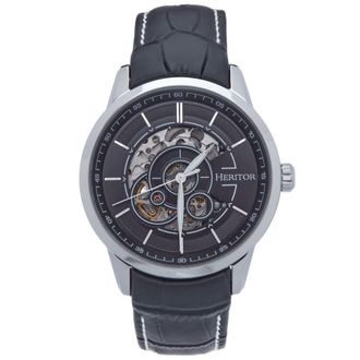 Heritor Davies Black Dial Mens Watch HERHS2502