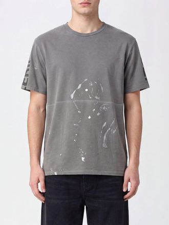 Gallery Dept. T-shirt in cotone con stampa astratta e spalle scese