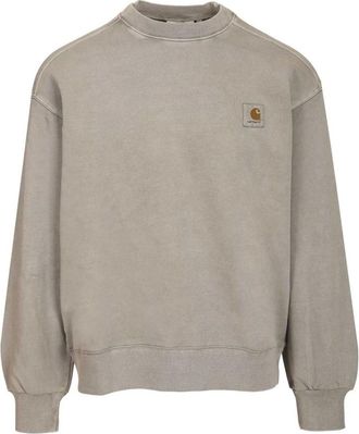 Carhartt Work in Progress Nelson Sweatshirt - Heren - Sweatshirts - Grijs - S - Katoen - Hoodies & sweatvesten