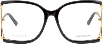 Gucci Demo Butterfly Ladies Eyeglasses GG0592O 001 60