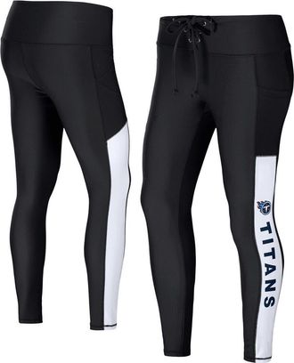 WEAR by Erin Andrews Womens WEAR by Erin Andrews Black Tennessee Titans Leggings at Nordstrom, Size Xx-Large