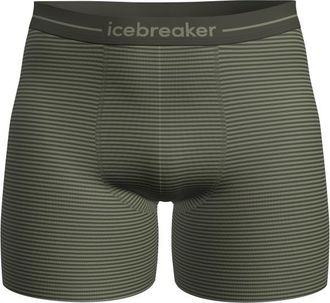 Icebreaker Anatomica Boxers Merinounterw&auml;sche f&uuml;r Herren | oliv