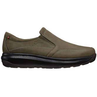 Joya Traveler II Nubuck Mens Slip On Shoes - Light brown - Size:UK 10.5